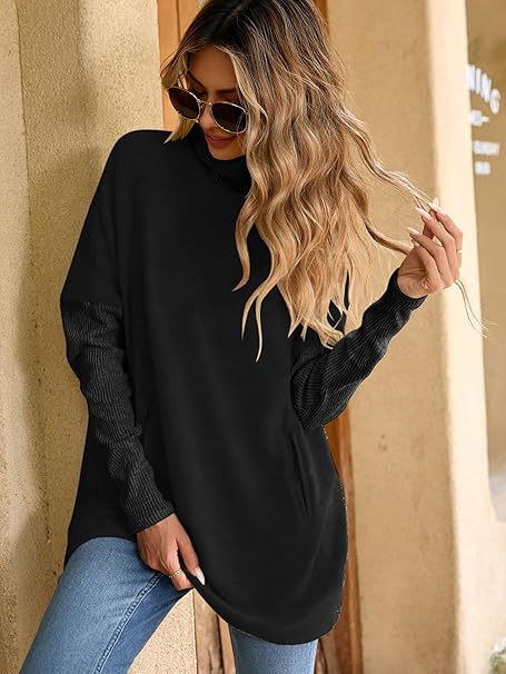 Oversized Turtleneck Sweater