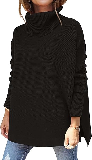Turtleneck Chunky Knit Sweater